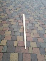 NEU Spaltpfahl Eiche Höhe 170-180cm, Umfang 20/24, mit Spitze