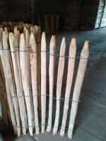 Proline Staketenzaun Kastanie 2-4cm Lattabstand 100cm Höhe 5m Länge