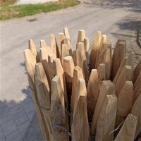 Proline Staketenzaun Kastanie 2-4cm Lattabstand 150cm Höhe 4m Länge