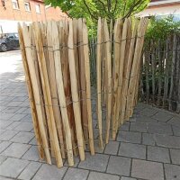 Proline Staketenzaun Kastanie 4-6cm Lattabstand 100cm Höhe 4m Länge
