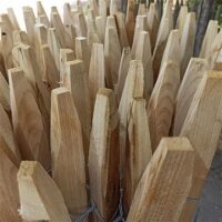 Proline Staketenzaun Kastanie 4-6cm Lattabstand 100cm Höhe 10m Länge