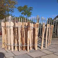 Proline Staketenzaun Kastanie 8-10cm Lattabstand 40cm...