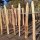 Proline Staketenzaun Kastanie 8-10cm Lattabstand 50cm Höhe 3m Länge