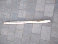 Zaunpfahl Kastanie Höhe 100 cm rund Durchmesser 4-6cm mit Spitze