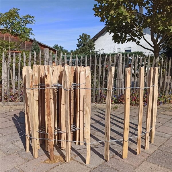 Proline Staketenzaun Kastanie 60 cm hoch, 10m-Rolle, Lattabstand ca 8, 75,00 €