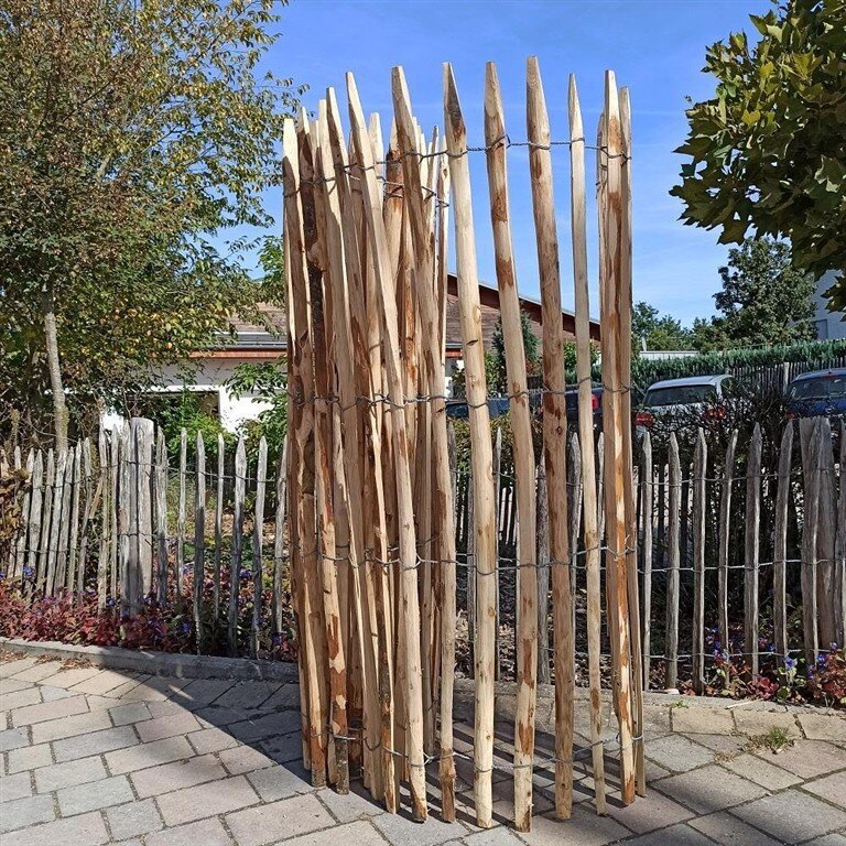 Staketenzaun Kastanie 150 Cm Hoch
