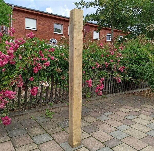Vierkantpfosten Kastanie 150cm 8x8