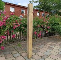 Vierkantpfosten Kastanie 150cm 8x8