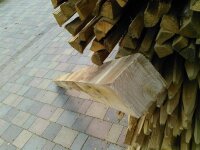Vierkantpfosten Kastanie 200cm 8x8