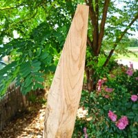 Pfosten aus Kastanie Einschlagpfosten rund 150cm lang 8-10cm Ø