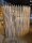 Kastanie Staketenzaun Dolomit 193/200 cm hoch, 5m-Rolle, Lattabstand ca 2-4cm