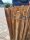 Sonderposten Proline Staketenzaun Höhe 100cm Lattabstand 8-10cm 10m-Rolle, grau