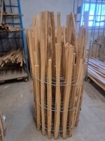 Restposten Staketenzaun Dolomit 80/120 cm hoch, 8,20m-Rolle, Lattabstand ca 4-6cm