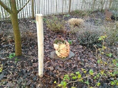 LINEX Gartenpfähle 10,2 Cm – 100 Stück, Scharfe Heringe Für Rasen, Beete & Vlies